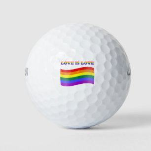 Gay Pride Golf Balls