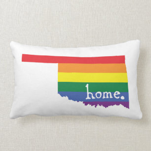 Gay Pride Home   Oklahoma Lumbar Cushion