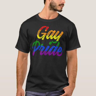 Gay Pride Homosexual Bisexual Awareness LGBTQ Tran T-Shirt