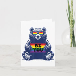Gay Pride Lesbian Pride Be You Lgbt Card
