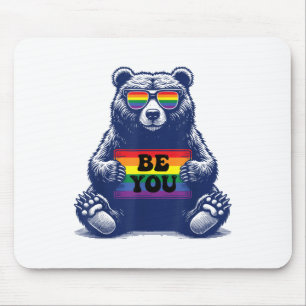 Gay Pride Lesbian Pride Be You Lgbt Mouse Pad