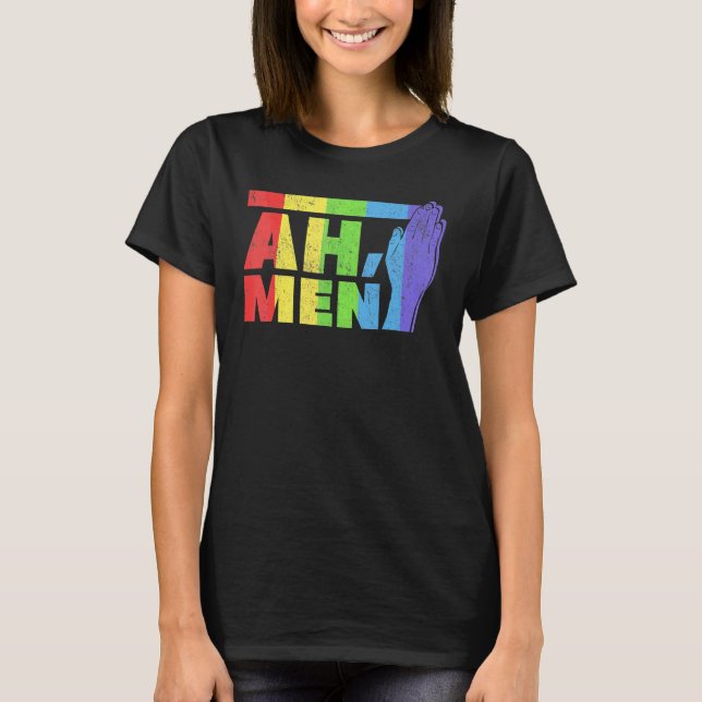 Gay Pride Lgbt Bisexual Boys Ah Men T-Shirt (Front)
