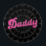 Gay Pride LGBT Pink Bear Gay Daddy  Dartboard<br><div class="desc">Gay Pride LGBT Pink Bear Gay Daddy</div>