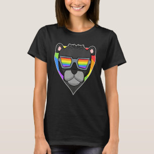 Gay Pride LGBT Rainbow - Black panther - LGBT Hear T-Shirt