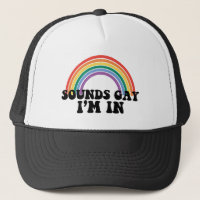 Gay Pride LGBT Rainbow Sounds Gay I'm In 