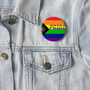 Gay Pride LGBTQ+ Progress Advocacy  6 Cm Round Badge