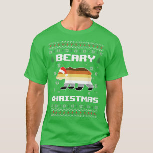Gay Pride LGBTQ Ugly Christmas Sweater Xmas Beary 