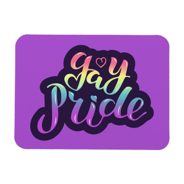 Gay Pride Magnet (Horizontal)