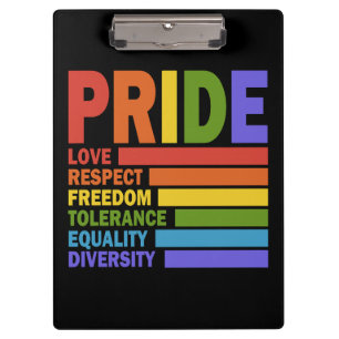 Gay Pride Month LGBT Clipboard