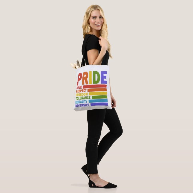 Gay Pride Month LGBT Tote Bag (On Model)