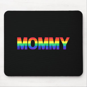 Gay Pride Month Lgbtq Mothers Day Rainbow Flag Que Mouse Pad