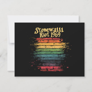 Gay Pride Month Rainbow Flag Stone wall Riot 1969