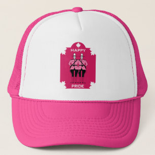 Gay Pride Mountie Police Canada Trucker Hat