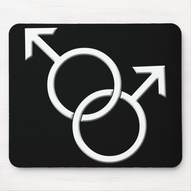 Gay Pride Mousepad Gay Pride Mousepads & Decor (Front)