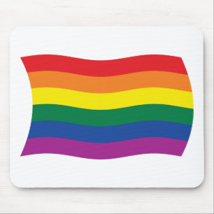 Gay Pride Movement Flag Mousepad