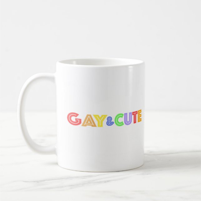 Gay Pride Mug (Left)