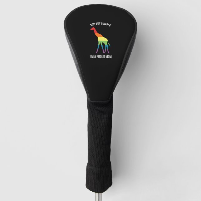 Gay Pride Mum LGBT Golf Head Cover (Front)