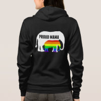 Gay Pride Mum Proud Mama Elephant Rainbow LGBTQ