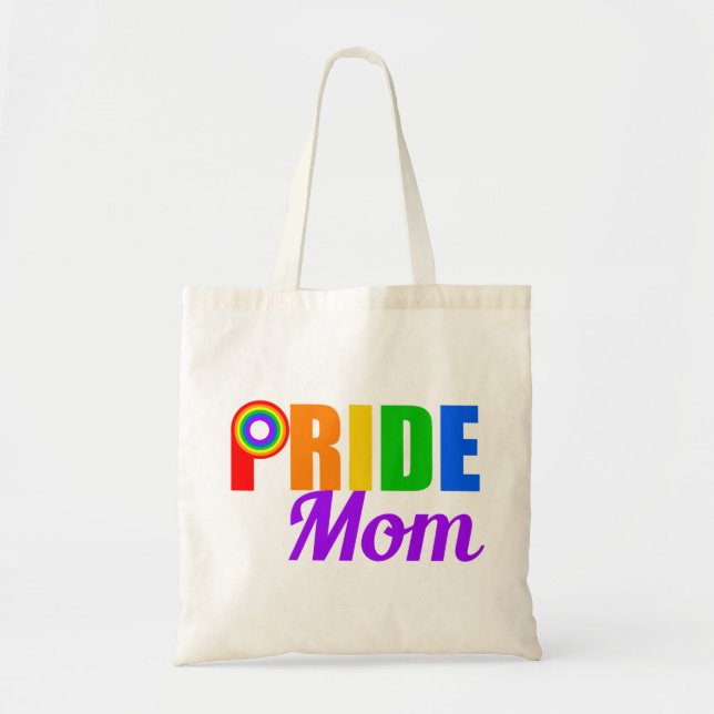 Gay Pride Mum Tote Bag (Front)