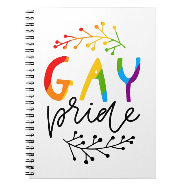 Gay Pride Notebook (Front)
