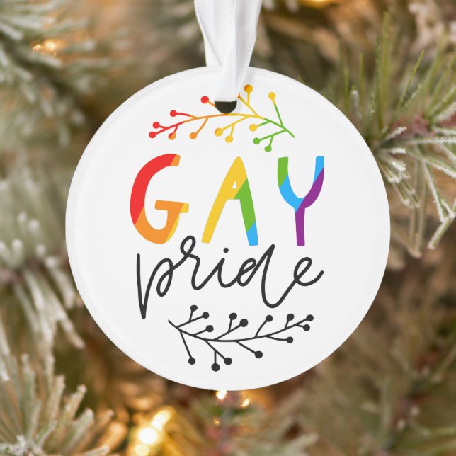 Gay Pride Ornament (Tree)
