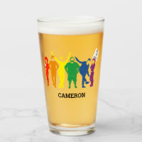 Gay Pride Parade Illustration Personalised