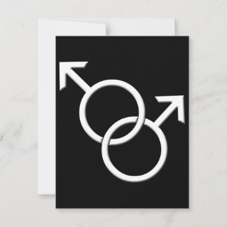 Gay Pride Party Invitations Same-Sex Love Cards