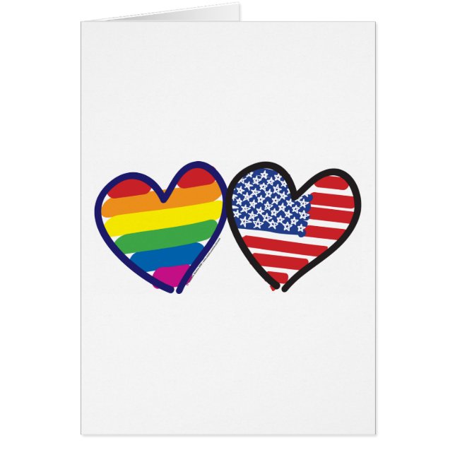 Gay Pride Patriotic USA (Front)