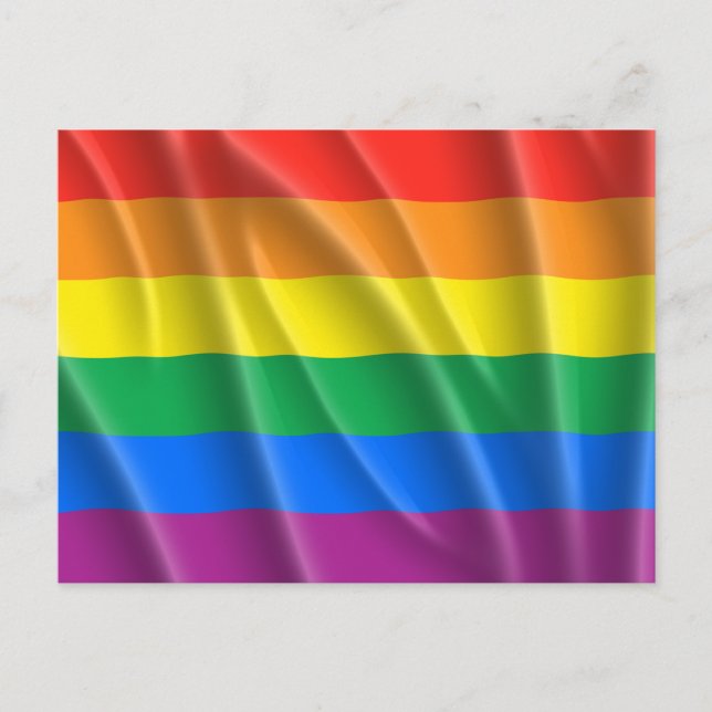 GAY PRIDE POSTCARD (Front)