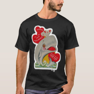 Gay Pride Punny Vintage inspired Valentine Card T-Shirt