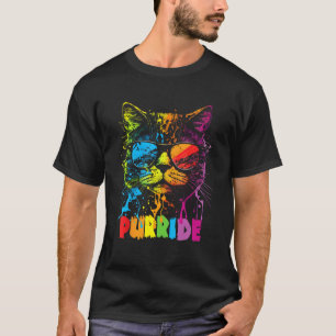 Gay Pride Purride  Cat LGBT Pride Month Equality 2 T-Shirt