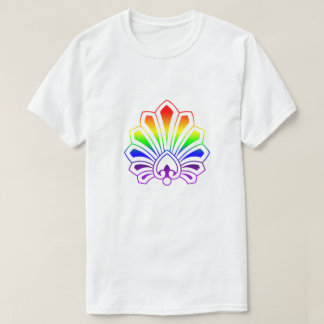 Gay Pride Rainbow Colours GLBTQ Design T-Shirt