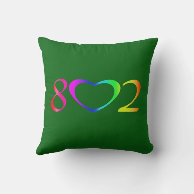  Gay Pride Rainbow Cushion (Back)