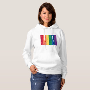 Gay Pride Rainbow Flag Hoodie