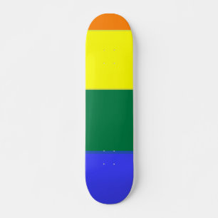 Gay Pride Rainbow Flag Skateboard