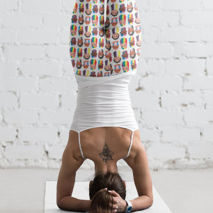 Gay pride rainbow gender flags beard men leggings