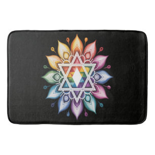 Gay Pride Rainbow LGBT Bath Mat