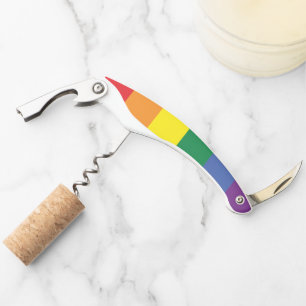 Gay Pride Rainbow LGBT Corkscrew