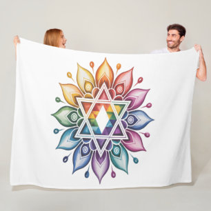 Gay Pride Rainbow LGBT Fleece Blanket