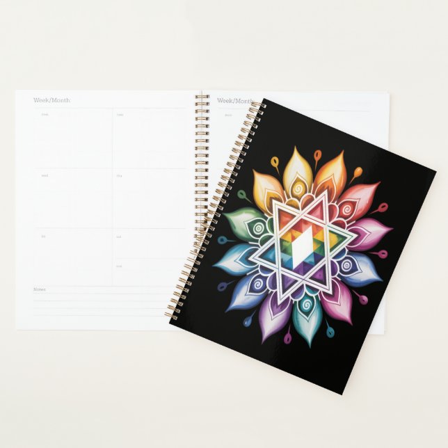 Gay Pride Rainbow LGBT Planner (Display)