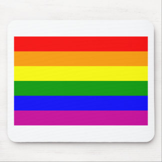 Gay Pride Rainbow Mouse Pad