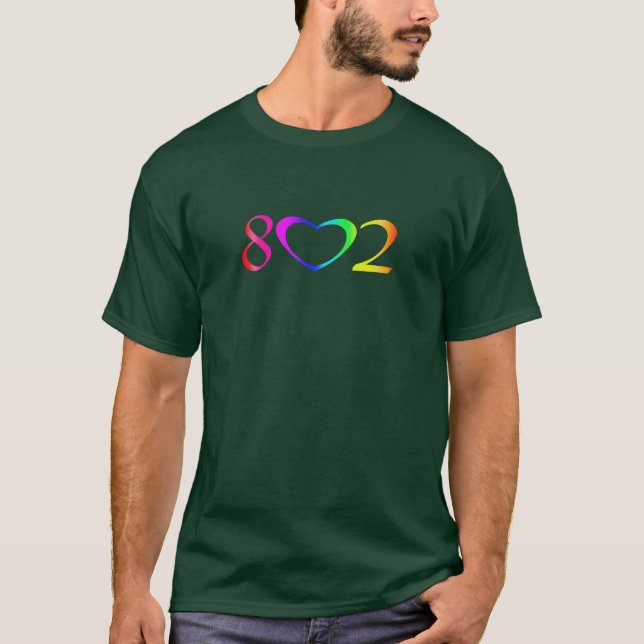 Gay Pride Rainbow T-Shirt (Front)