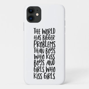 Gay Pride Rainbow World Has Bigger Problems Case-Mate iPhone Case