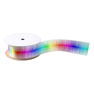 Gay Pride Ribbon Satin Ribbon