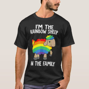 Gay Pride Sheep LGBT I'm The Rainbow Sheep In The  T-Shirt