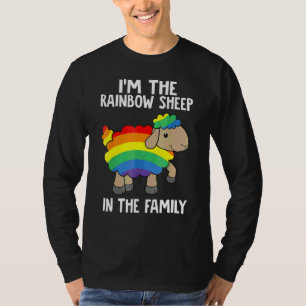 Gay Pride Sheep LGBT I'm The Rainbow Sheep In The  T-Shirt