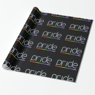 Gay Pride Sign Wrapping Paper