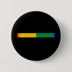 Gay Pride Stripe 6 Cm Round Badge