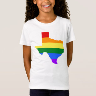 Gay Pride   Texas Rainbow T-Shirt