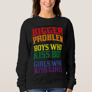 Gay Pride The World Has Bigger Problem Lgbtq Pride Sweatshirt